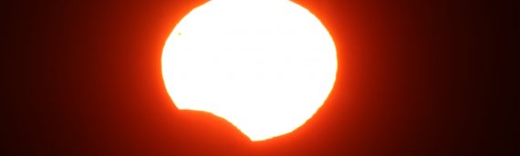 Astrónomo de la UA captó imágenes del eclipse solar