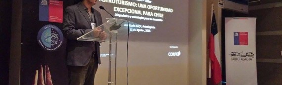 Unidad participó de Seminario de Astroturismo